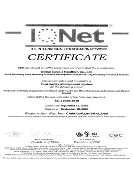IQNet ISO22000
