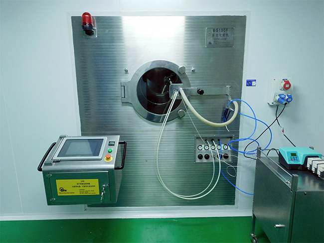 Efficient coating machine