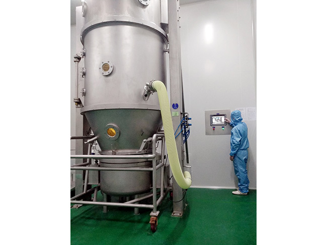 Boiling drying granulator